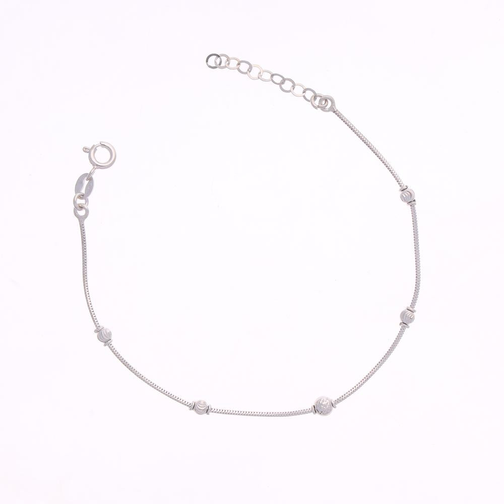 Knots of miles bracelt in 925 silver