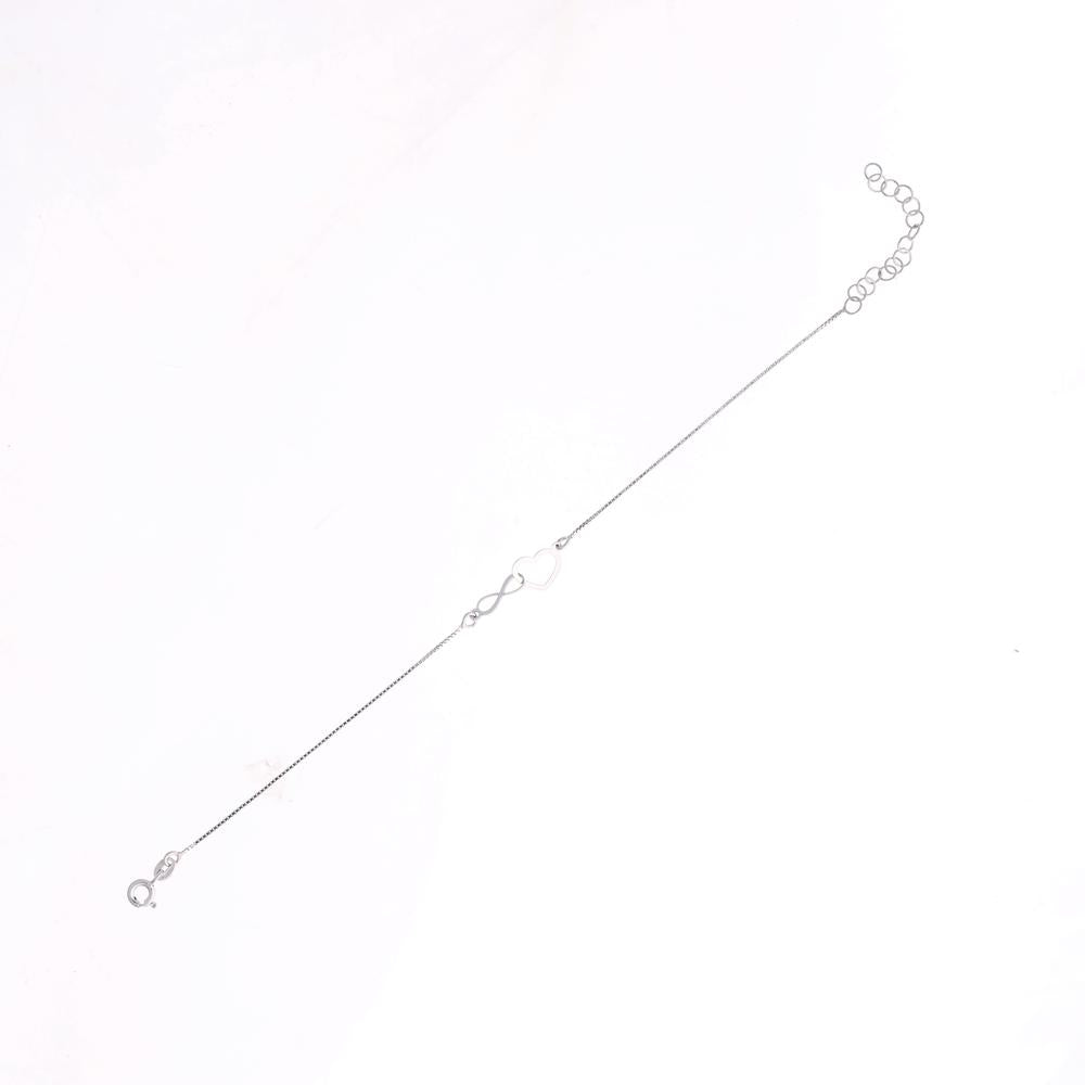 Forever Heart Bracelet in 925 silver
