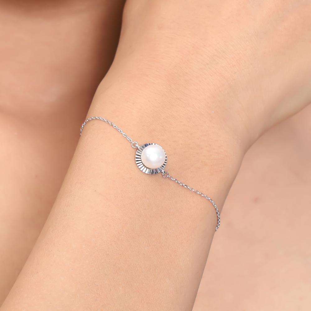 Pearl Power Bracelet in 925 silver