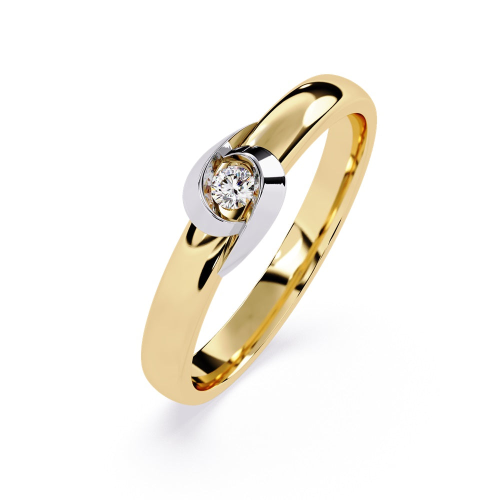 Two stunning rose gold wedding bands, each set with diamonds, embodying the love shared by a couple.