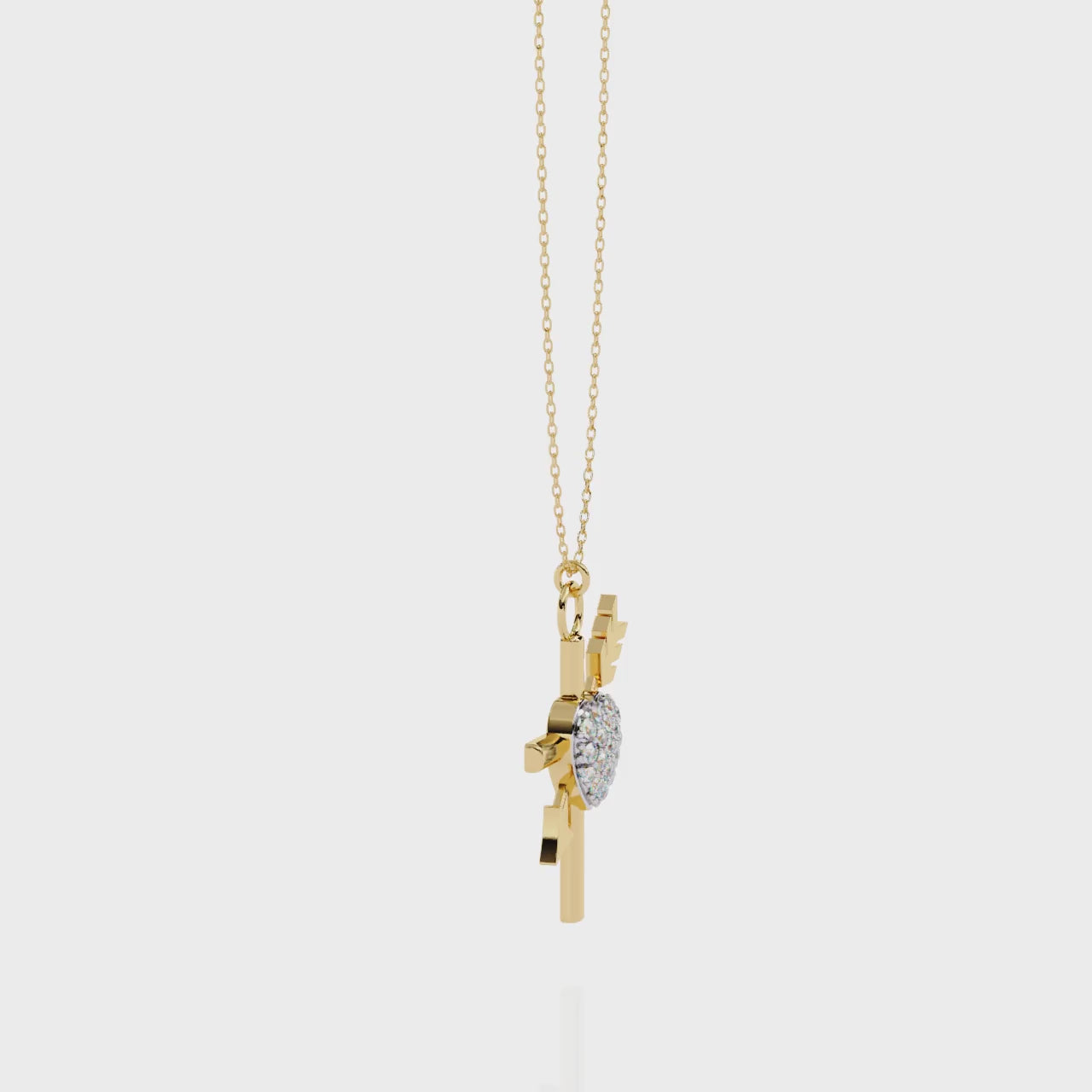 Immortal Love Diamond Pendant