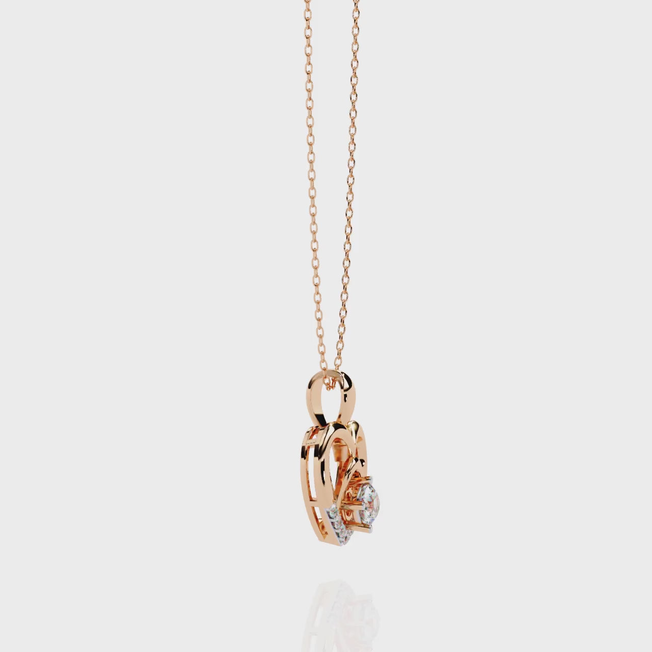 Cherished Heart Diamond Pendant