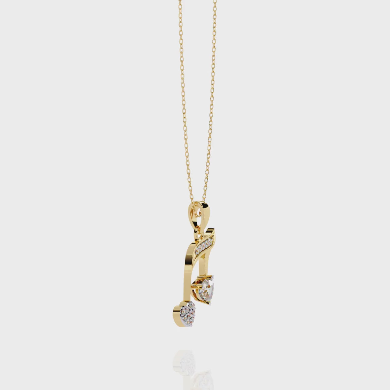 Melody Diamond Pendant