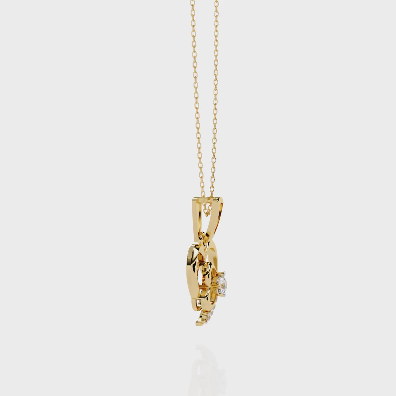 Cuddle Diamond Pendant