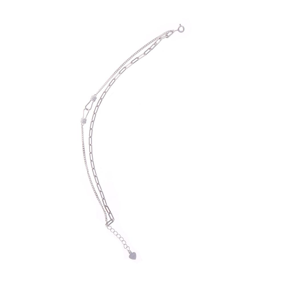 Stack Attack Delicate Link Bracelet in 925 silver
