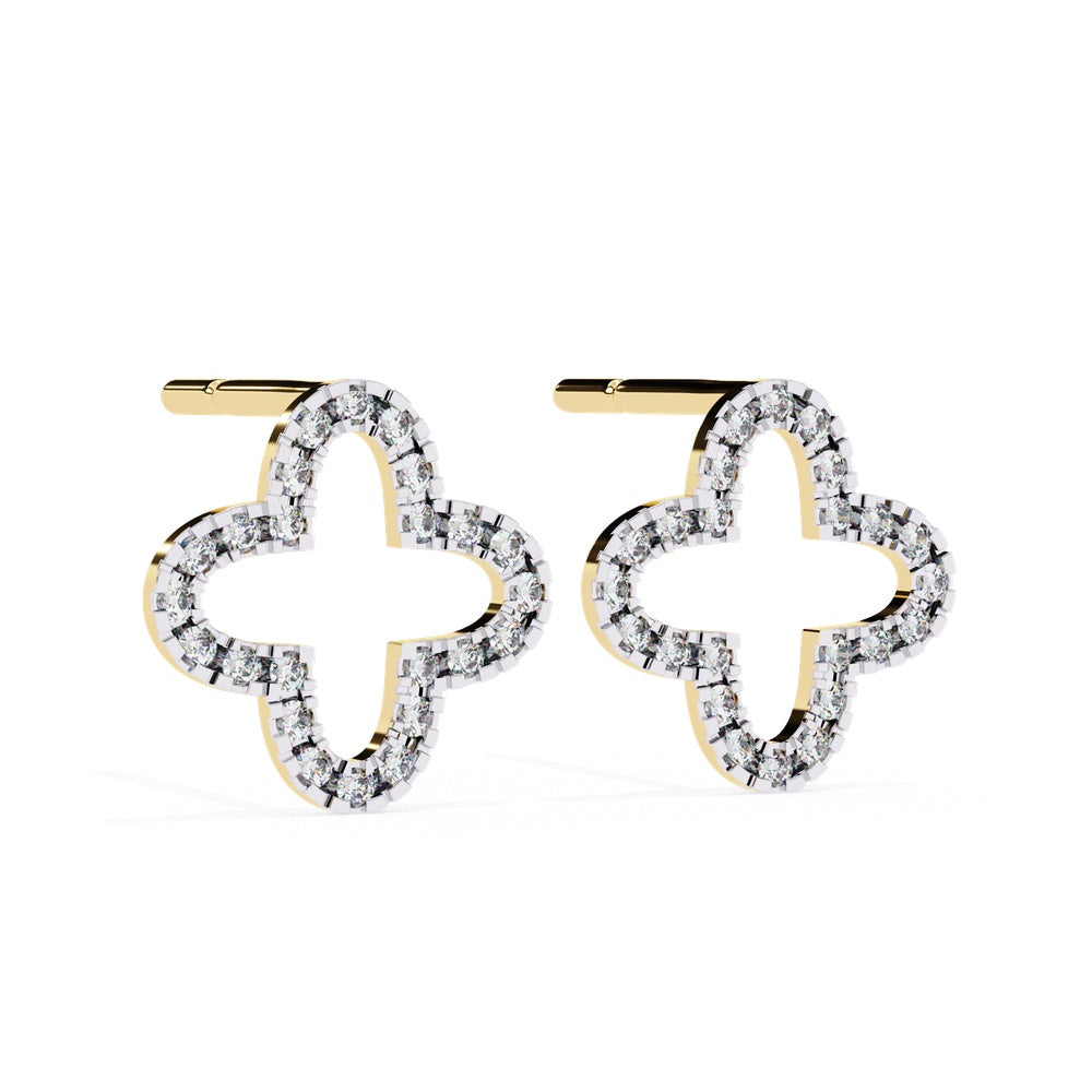 Shining Star Diamond Earrings