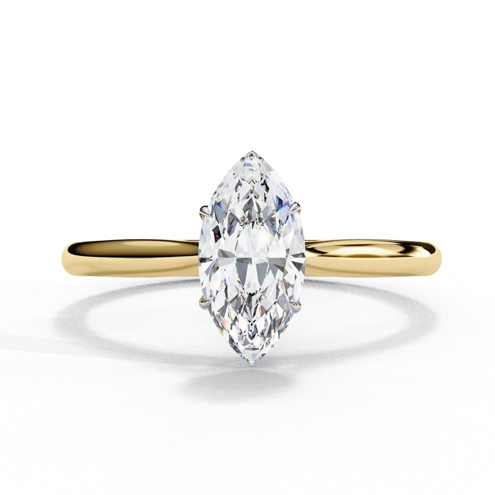 Classic Marquise Solitaire Ring