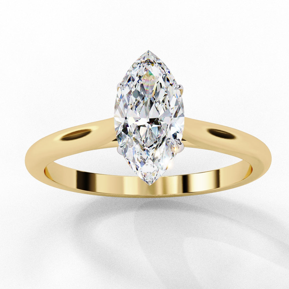 Classic Marquise Solitaire Ring
