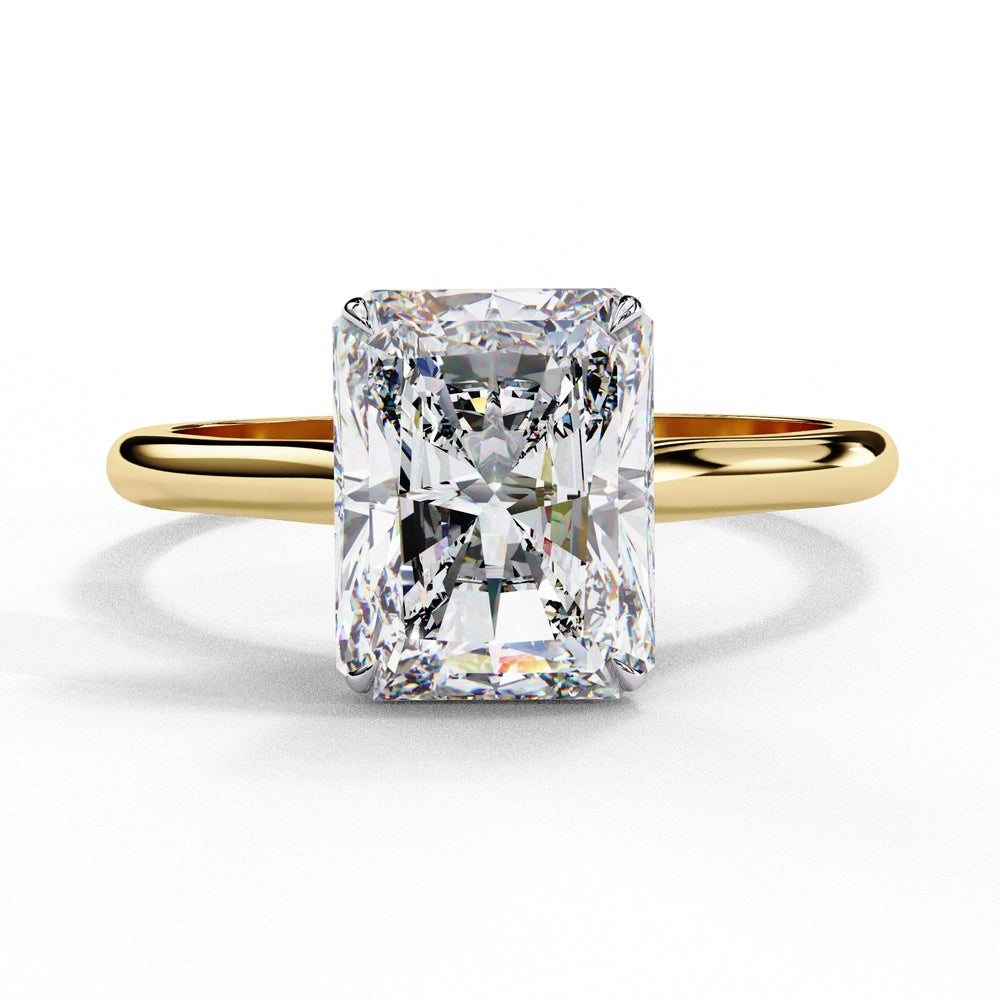 Classic Radiant Cut Solitaire Ring