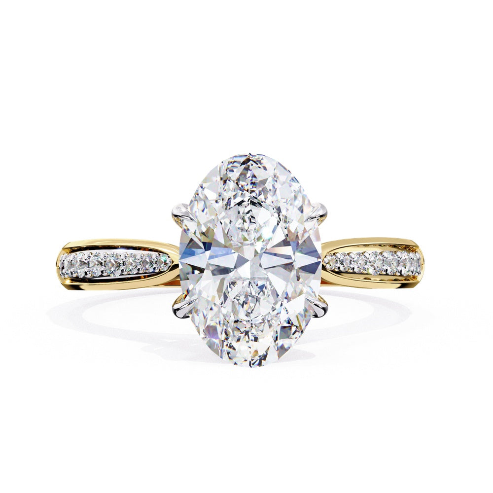 Margaret Oval Solitaire Ring