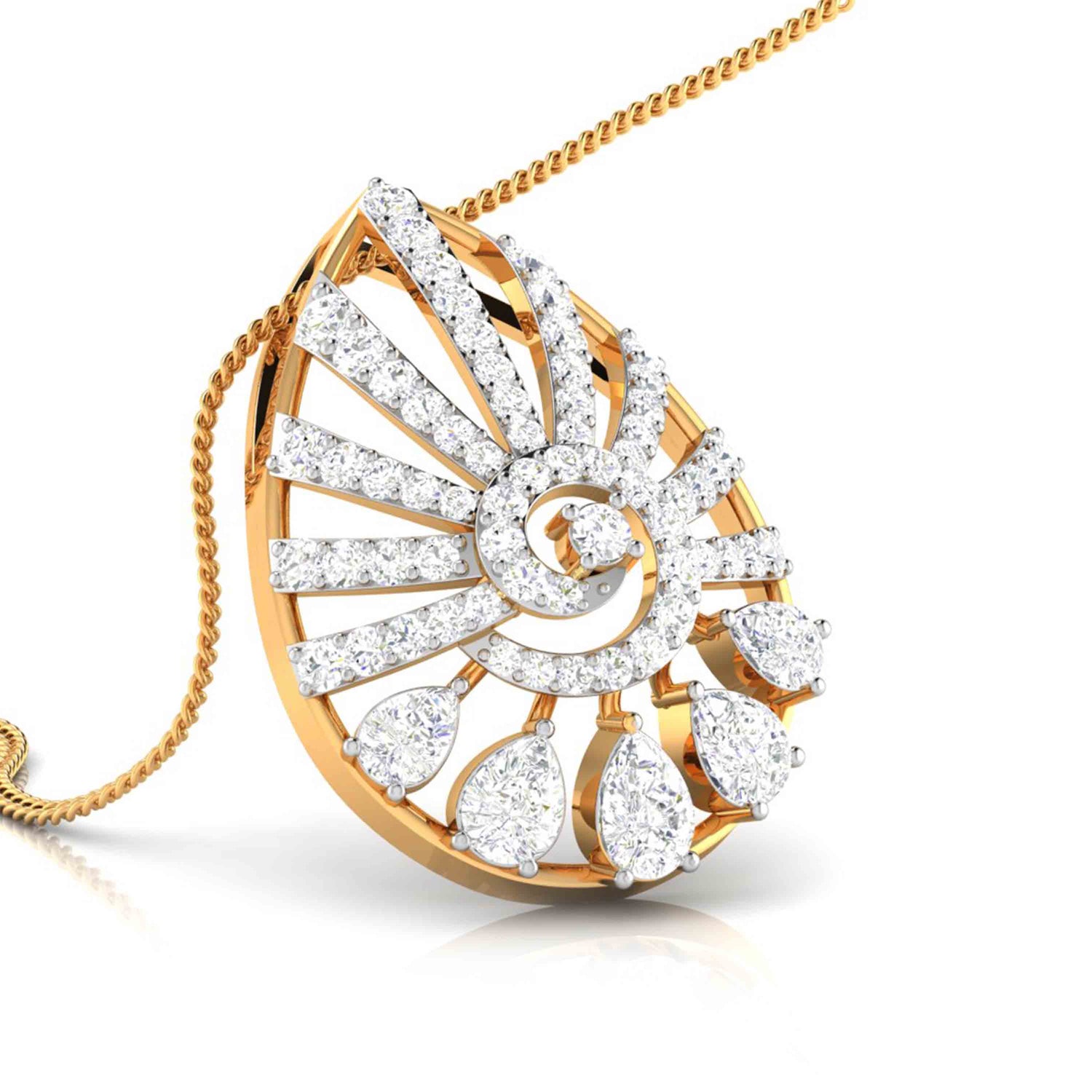 Skylar Diamond Pendant Set