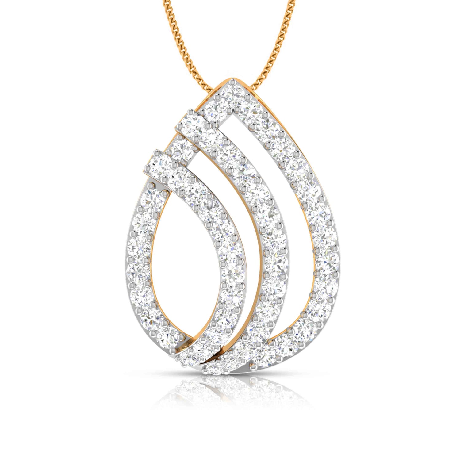 Anna Diamond Pendant Set