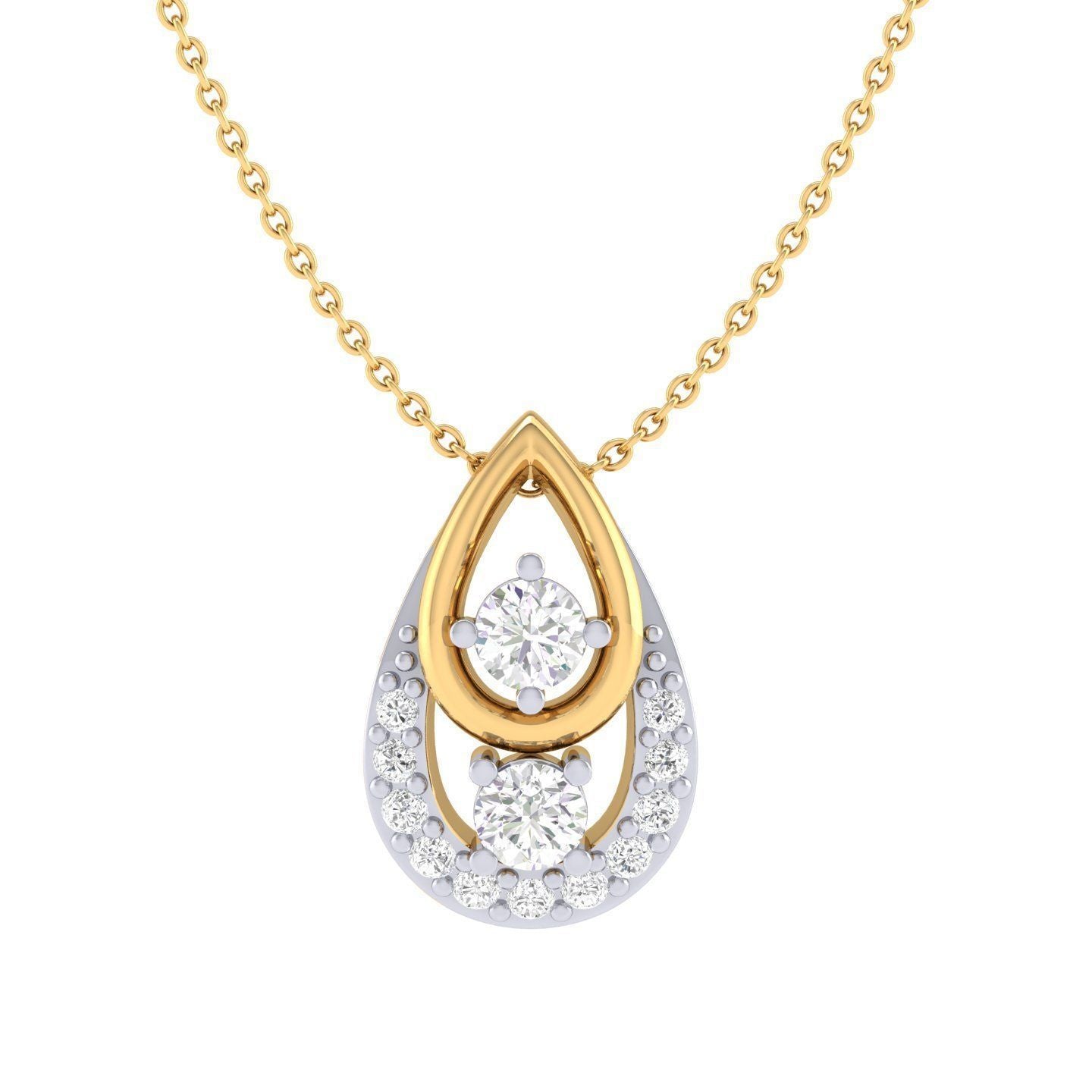 Roselyn Diamond Pendant