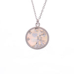 Reversible Romantic Day Necklace in 925 silver
