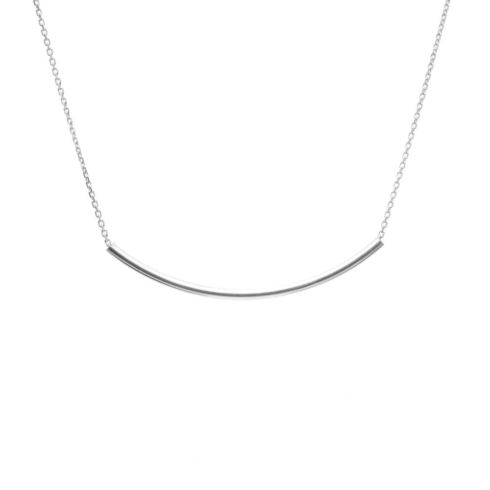 The Arc-minimalist pendant with chain in 925 silver