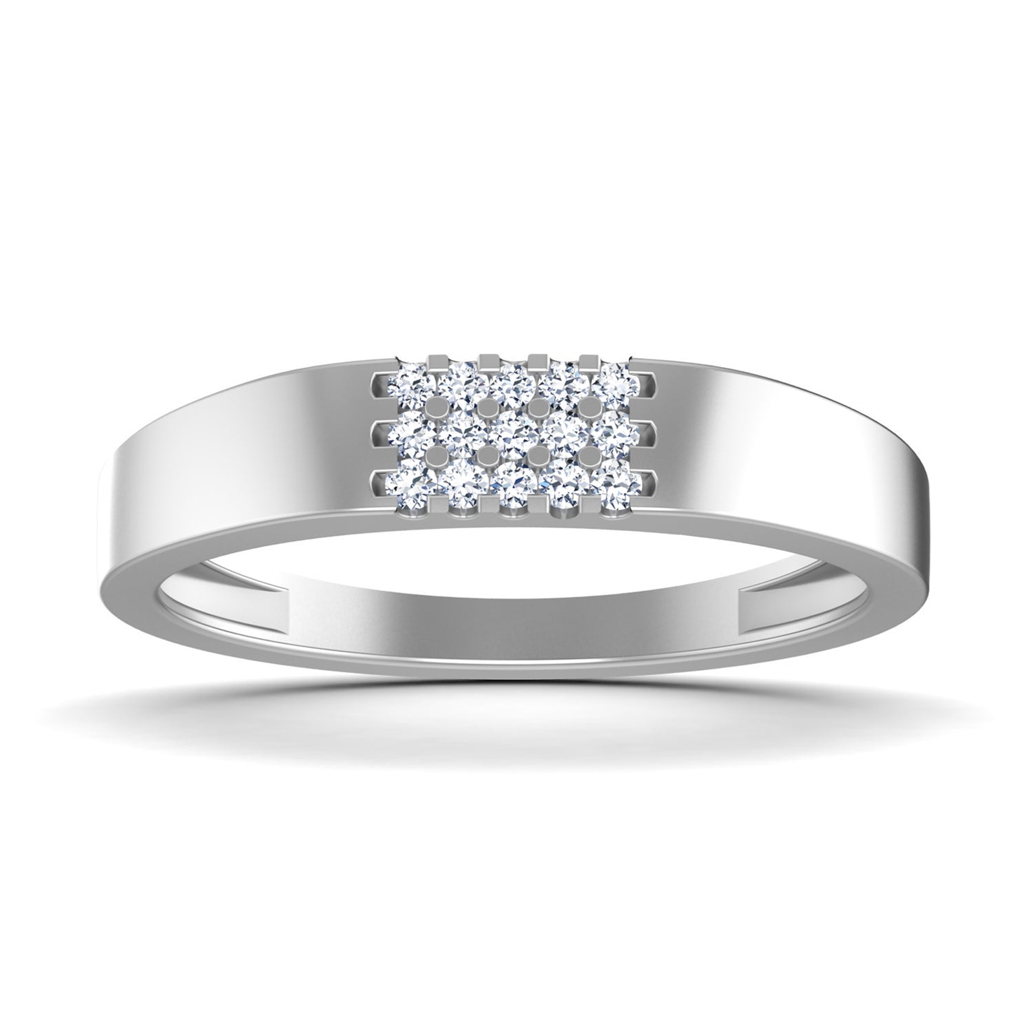 Aiyana Diamond Mens Ring