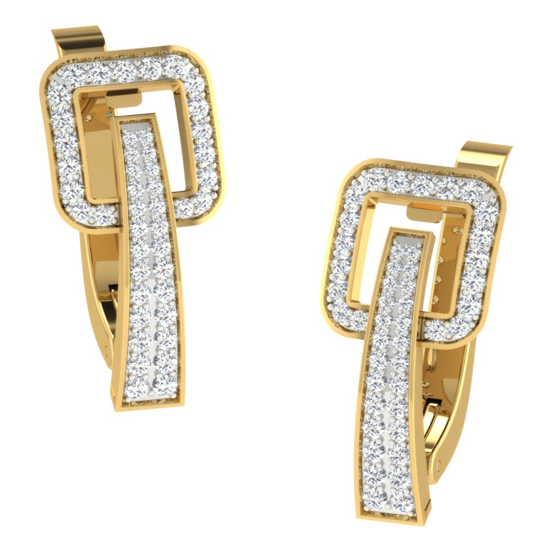 Melanie Diamond Earring