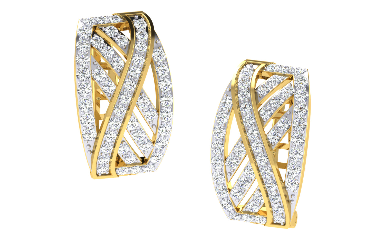 Mackenzie Diamond Earring