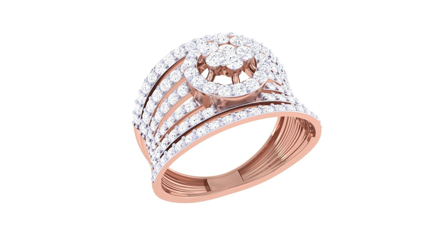 Rumi Diamond Ladies Ring