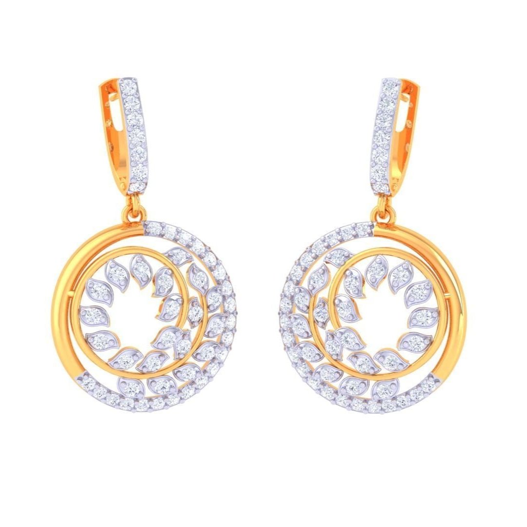 Adeline Diamond Earring