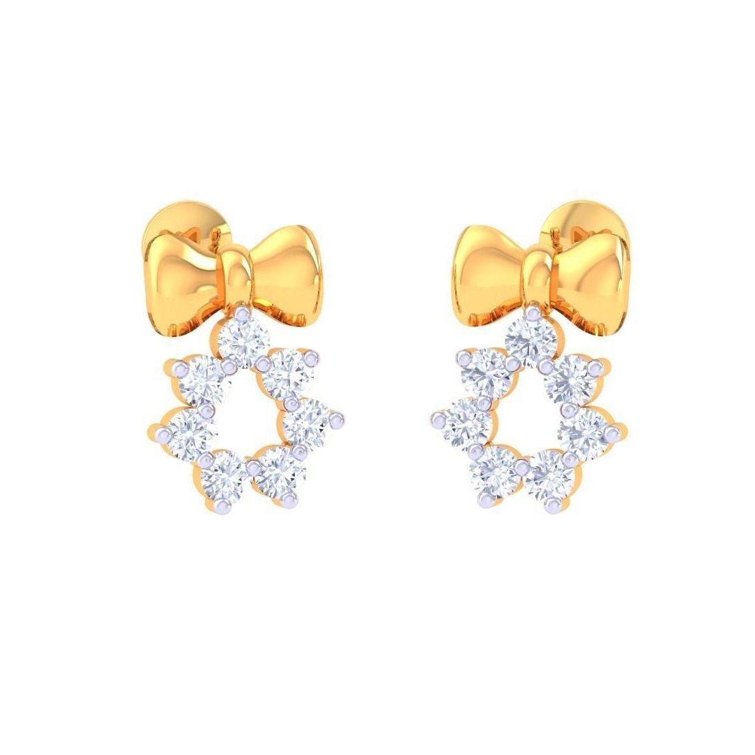 Miley Diamond Kids Earring