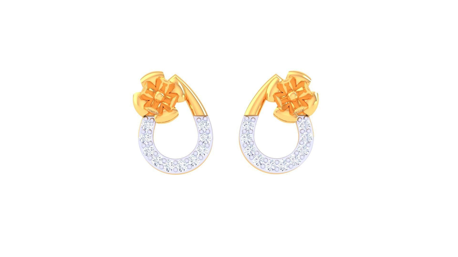 Simone Diamond Kids Earring